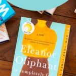 A copy of the book Eleanor Oliphant is on the table.