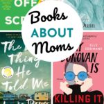 The photo collage shows 4 books about moms.