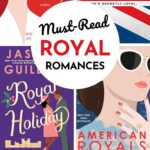 The photo collage shows the book covers for 4 royal romances.