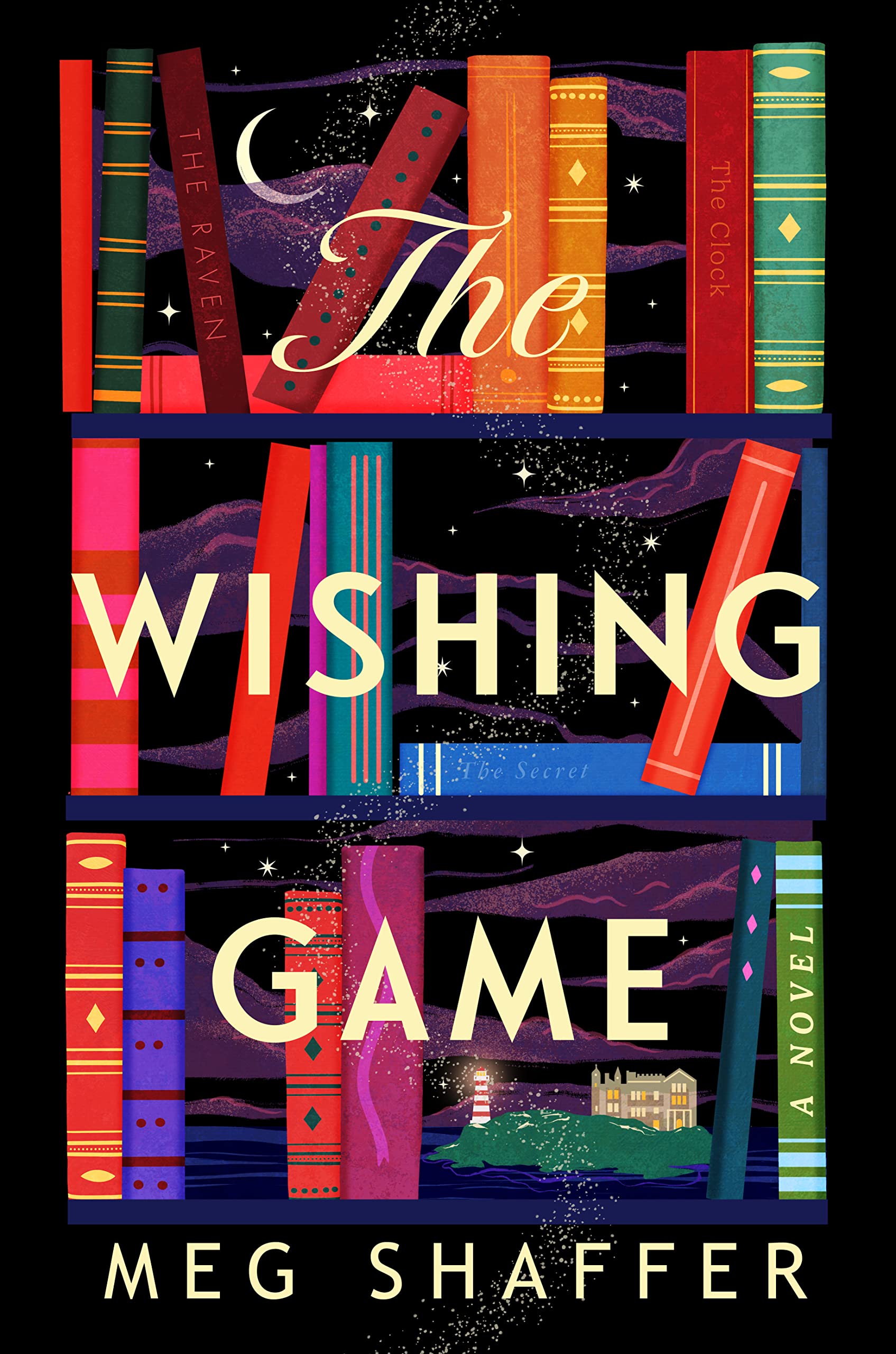 The cover of the book The Wishing Game by Meg Shaffer.