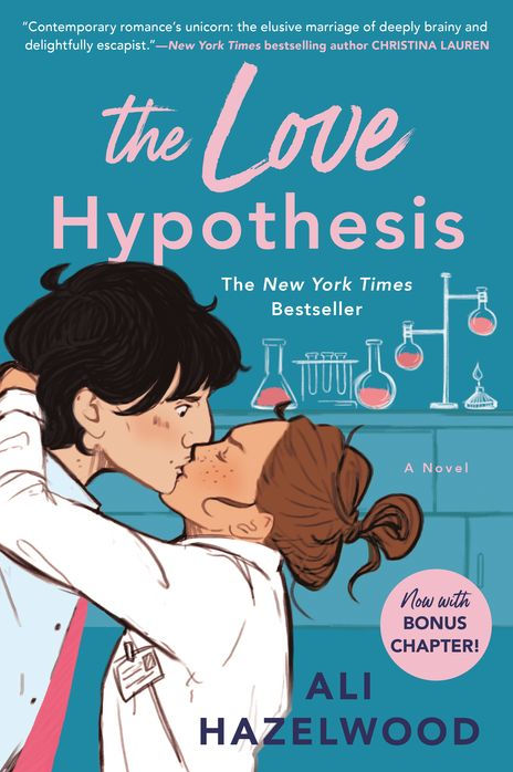 The cover of the book The Love Hypothesis by Ali Hazelwood.