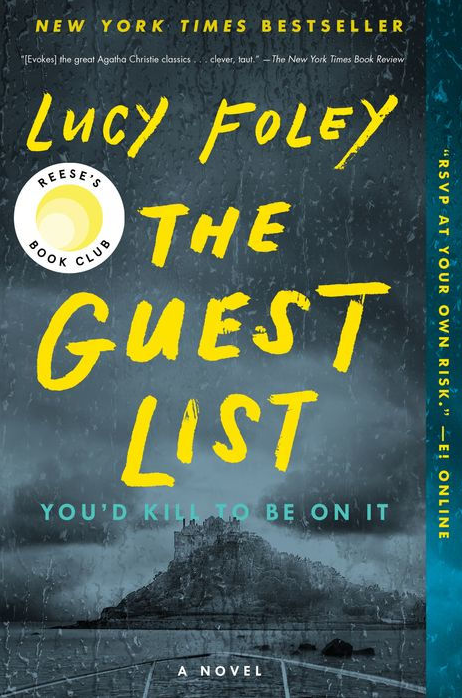 The cover of the book The Guest List by Lucy Foley