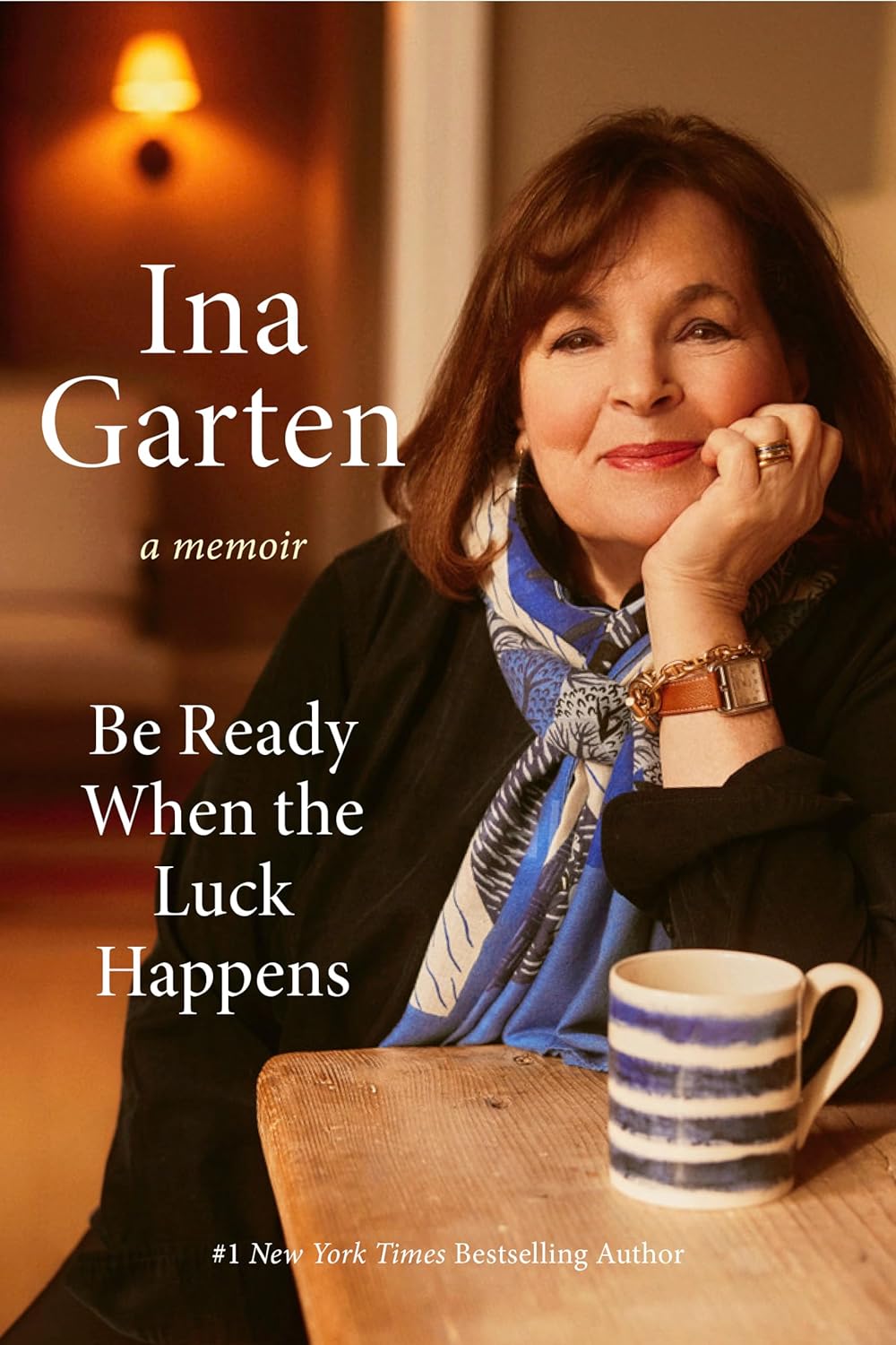 The cover of the book Be Ready When the Luck Happens by Ina Garten