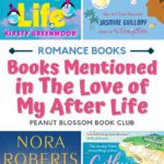 The photo collage shows several book covers next to the cover for The Love of My After Life.