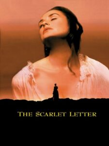 The movie poster for The Scarlet Letter