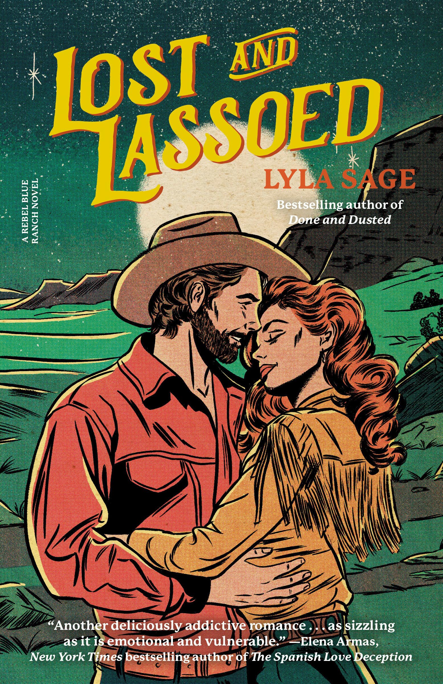The cover of the book Lost and Lassoed by Lyla Sage.
