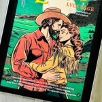 The cover of the book Lost and Lassoed by Lyla Sage is on the screen of an iPad.