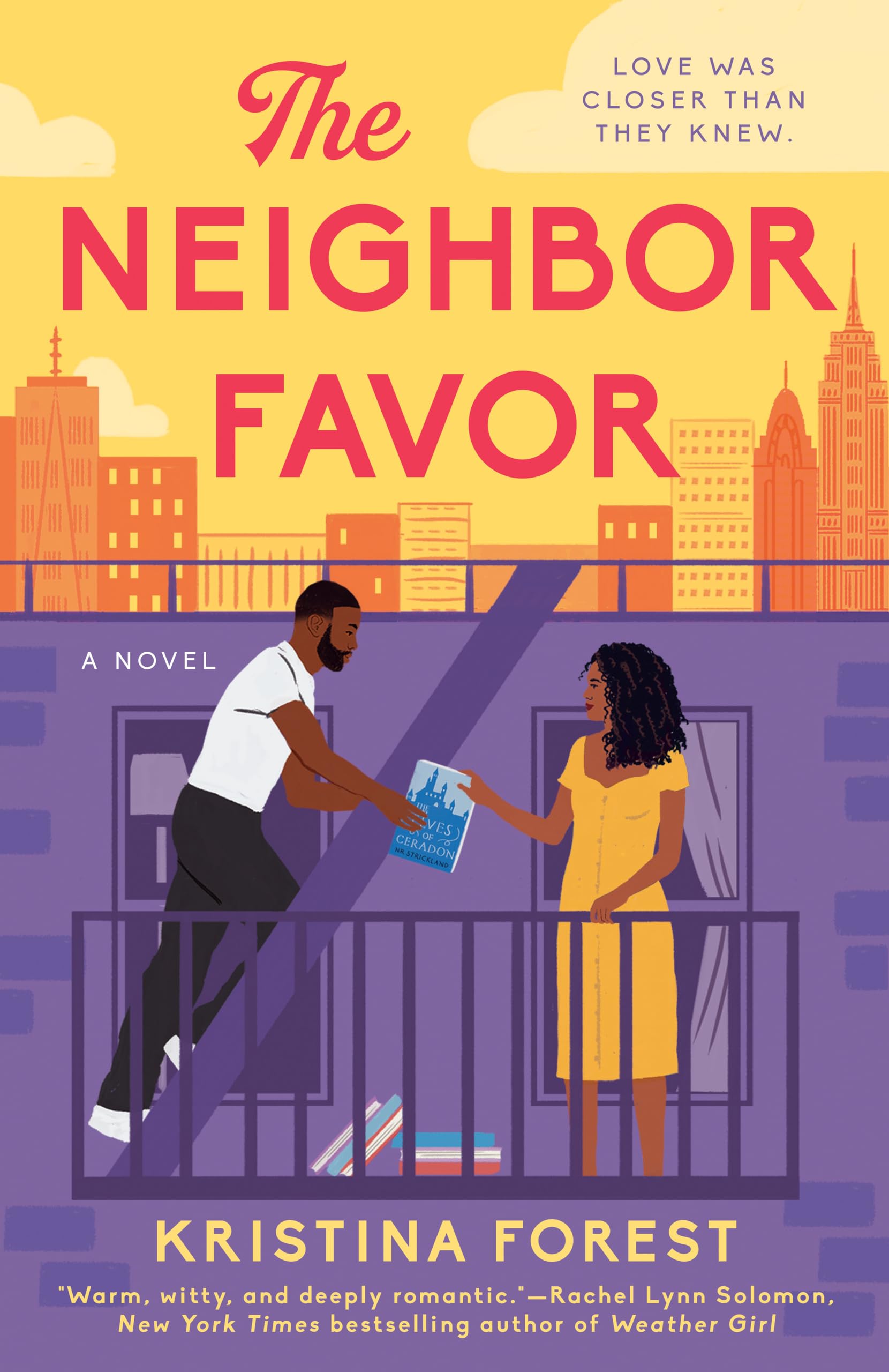 The cover of the book The Neighbor Favor by Kristina Forest.