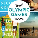 The photo collage shows 4 books about Olympic sports.
